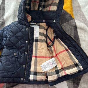 Burberry infant jacket
